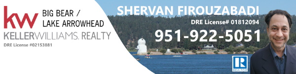Shervan Firouzabadi - BBVREALTOR - Keller Williams - Big Bear Lake